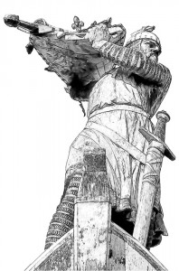201102060247 - Nibelungendenkmal in Worms